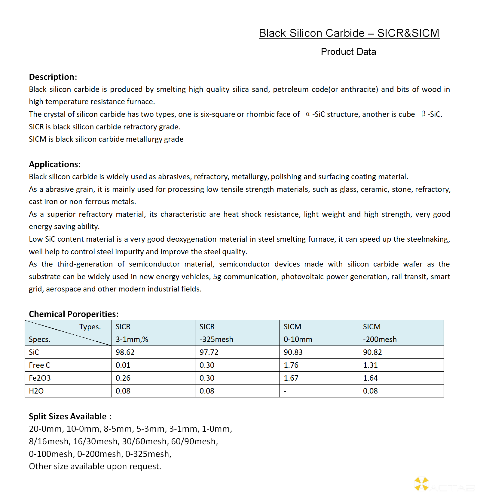 Black Silicon Carbide Refractory & MetallurgySICR&SICM_01.png
