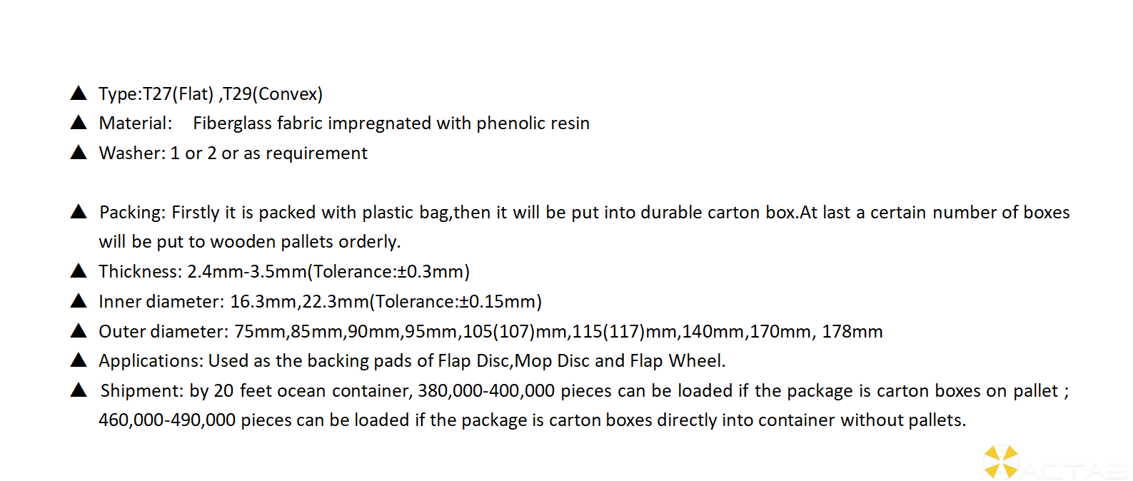 Backing Plate for Flap Disc - FDBP_02.png